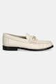 Kožené mokasíny Tommy Hilfiger SOFT LEATHER HORSEBIT LOAFER FW0FW08414 béžová SS25