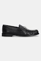 Tommy Hilfiger mocasini de piele SOFT LEATHER HORSEBIT LOAFER FW0FW08414 negru SS25