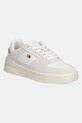 Кожаные кроссовки Tommy Hilfiger ESSENTIAL BASKET SNEAKER платформа бежевый FW0FW08456