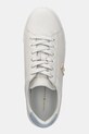 Tommy Hilfiger sneakers din piele PLATFORM COURT SNEAKER alb FW0FW08464