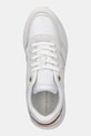 Kožené tenisky Tommy Hilfiger TH FASHION RUNNER biela FW0FW08475