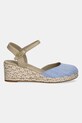 Εσπαντρίγιες Tommy Hilfiger CHAMBRAY MID WEDGE ESPAD FW0FW08477 μπλε SS25