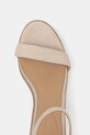 Замшеві сандалі Tommy Hilfiger SUEDE ANKLE MID WEDGE ESPADRILLE бежевий FW0FW08479