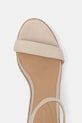 Semišové sandály Tommy Hilfiger SUEDE ANKLE MID WEDGE ESPADRILLE béžová FW0FW08479