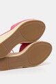 Tommy Hilfiger espadrilles FLAG HIGH WEDGE ESPAD CLOSED TOE rózsaszín FW0FW08494