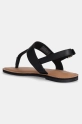 Obuwie Tommy Hilfiger sandały skórzane LEATHER THONG SANDAL FW0FW08505 czarny