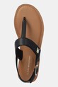 Шкіряні сандалі Tommy Hilfiger LEATHER THONG SANDAL чорний FW0FW08505