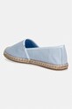 Obuwie Tommy Hilfiger espadryle damskie FLAG CANVAS ESPADRILLE FW0FW08541 niebieski