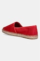 Boty Tommy Hilfiger espadrily dámské FLAG CANVAS ESPADRILLE FW0FW08541 červená