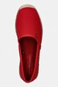 Tommy Hilfiger espadrily dámské FLAG CANVAS ESPADRILLE červená FW0FW08541