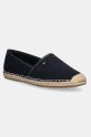 Espadrilky Tommy Hilfiger FLAG CANVAS ESPADRILLE textilný tmavomodrá FW0FW08541