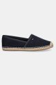 Tommy Hilfiger espadryle FLAG CANVAS ESPADRILLE FW0FW08541 granatowy SS25