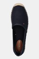 Tommy Hilfiger espadrilles FLAG CANVAS ESPADRILLE sötétkék FW0FW08541