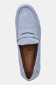 Tommy Hilfiger mocasini din piele intoarsa FLAG SOFT SUEDE DRIVER LOAFER albastru FW0FW08558