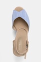 Сандалии Tommy Hilfiger CHAMBRAY HIGH WEDGE ESPADRILLE голубой FW0FW08588