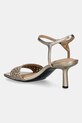Παπούτσια Σανδάλια Tommy Hilfiger METALLIC LTHR KITTEN SANDAL FW0FW08611 χρυσαφί