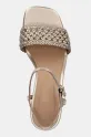 Tommy Hilfiger sandały METALLIC LTHR KITTEN SANDAL złoty FW0FW08611