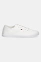 Tenisice Tommy Hilfiger CANVAS LACE UP SNEAKER FW0FW08641 bijela SS25