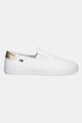 Кеди Tommy Hilfiger VULC CANVAS SLIP-ON SNEAKER FW0FW08645 білий SS25