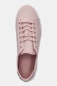 Πάνινα παπούτσια Tommy Hilfiger VULC CANVAS LACE UP SNEAKER ροζ FW0FW08647