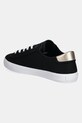 Încălțăminte Tommy Hilfiger teniși VULC CANVAS LACE UP SNEAKER FW0FW08647 negru