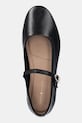 Tommy Hilfiger ballerine in pelle LEATHER MARYJANE BALLERINA nero FW0FW08651