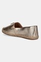 Παπούτσια Δερμάτινες εσπαντρίγιες Tommy Hilfiger TH LOGO METALLIC LEATHER ESPAD FW0FW08652 χρυσαφί