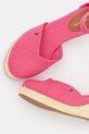 Эспадрильи Tommy Hilfiger FLAG CLOSED TOE MID WEDGE ESPAD розовый FW0FW08657