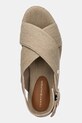 Сандалі Tommy Hilfiger DENIM ESPADRILLE PLATFORM SANDAL бежевий FW0FW08669