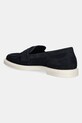 Obuwie Tommy Hilfiger mokasyny nubukowe FLAG SOFT NUBUCK LOAFER FW0FW08679 granatowy