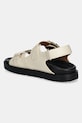 Obuv Kožené sandále Tommy Hilfiger LEATHER SPORTY SANDAL FW0FW08799 béžová