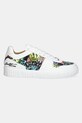 Philipp Plein sneakers din piele Nappa Lo-Top Smile USC0663.PLE010N.01 alb SS25