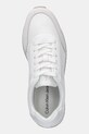 Tenisky Calvin Klein Jeans RETRO RUNNER LOW LACEUP CANVAS biela YW0YW01888