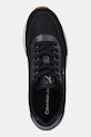 Sneakers boty Calvin Klein Jeans RETRO RUNNER LOW LACEUP CANVAS černá YW0YW01888