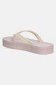 Обувь Вьетнамки Calvin Klein Jeans BEACH SANDAL FLATFORM TPU YW0YW01830 розовый