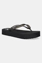 Calvin Klein Jeans japonki BEACH SANDAL FLATFORM TPU platforma czarny YW0YW01830