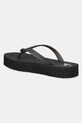Обувь Вьетнамки Calvin Klein Jeans BEACH SANDAL FLATFORM TPU YW0YW01830 чёрный