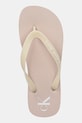 Calvin Klein Jeans japonki BEACH SANDAL TRANSPARENT TPU beżowy YW0YW01829
