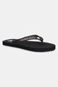 Šľapky Calvin Klein Jeans BEACH SANDAL TRANSPARENT TPU plochý čierna YW0YW01829