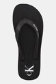 Šľapky Calvin Klein Jeans BEACH SANDAL TRANSPARENT TPU čierna YW0YW01829
