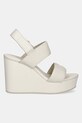 Sandále Calvin Klein Jeans WEDGE SANDAL WEBBING IN YW0YW01790 béžová SS25