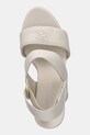 Sandále Calvin Klein Jeans WEDGE SANDAL WEBBING IN béžová YW0YW01790
