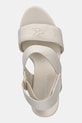Calvin Klein Jeans szandál WEDGE SANDAL WEBBING IN bézs YW0YW01790