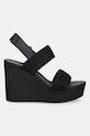 Calvin Klein Jeans szandál WEDGE SANDAL WEBBING IN YW0YW01790 fekete SS25
