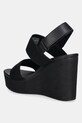 Obuv Sandále Calvin Klein Jeans WEDGE SANDAL WEBBING IN YW0YW01790 čierna