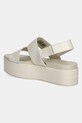 Obuwie Calvin Klein Jeans sandały FLATFORM SANDAL SLING IN YW0YW01788 beżowy
