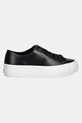 Sneakers boty Calvin Klein Jeans VULC FLATFORM LOW MG LTH YW0YW01771 černá SS25