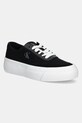 Calvin Klein Jeans teniși VULC FLATFORM LOW CV MIX MG platformă negru YW0YW01770