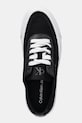 Calvin Klein Jeans tenisówki VULC FLATFORM LOW CV MIX MG czarny YW0YW01770