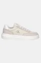 Calvin Klein Jeans sneakersy CHUNKY CUPSOLE LOW MIX IN YW0YW01768 beżowy SS25